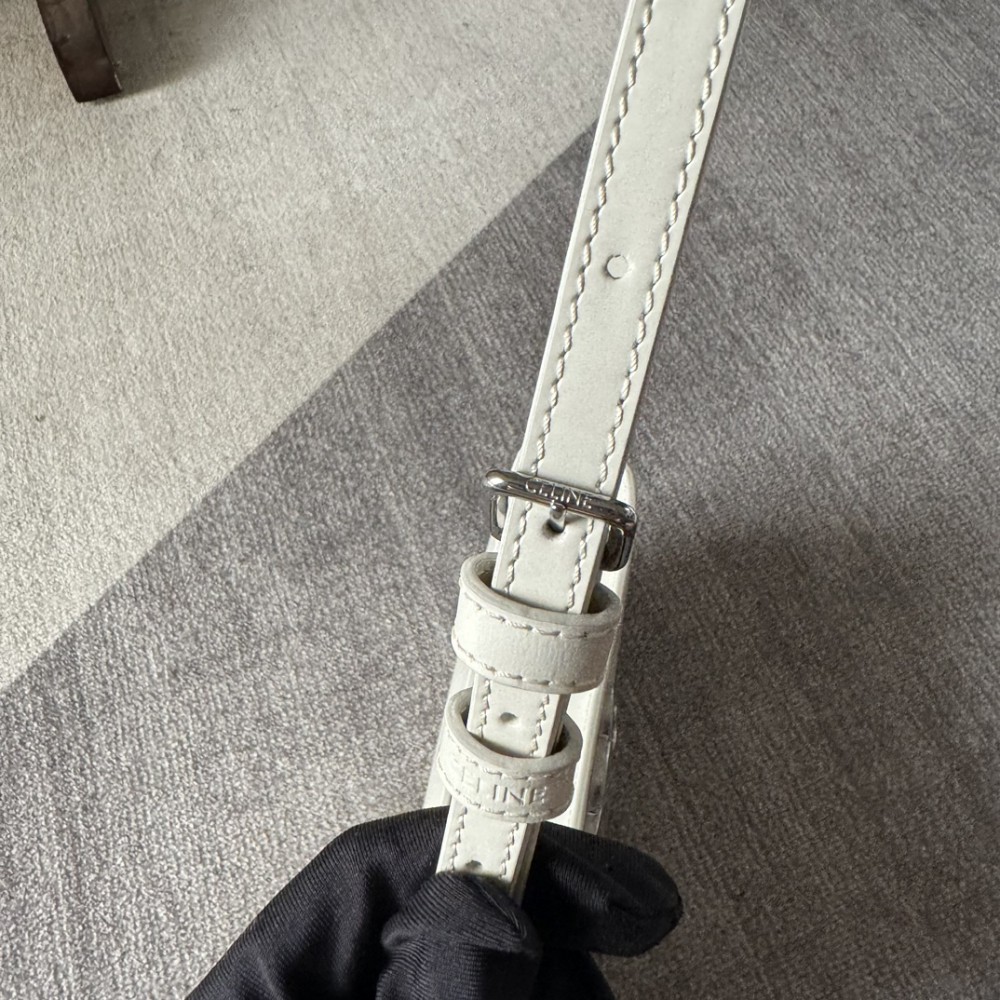 Celine MEDIUM TILLY BAG in shiny calfskin 22 x 13.5 x 4 CM Bags