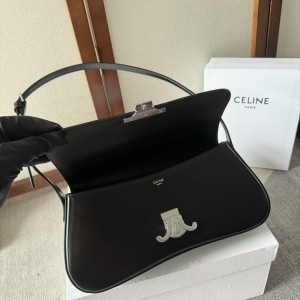 Celine MEDIUM CELINE LOLA BAG in shiny calfskin 28 x 12 x 5 CM Bags