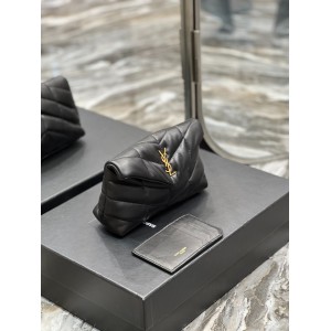 Ysl PUFFER small pouch in leather 19 X 9,5 X 2,5 CM Bags