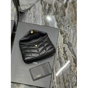 Ysl PUFFER small pouch in leather 19 X 9,5 X 2,5 CM Bags