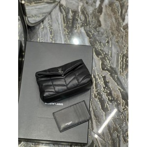 Ysl PUFFER small pouch in leather 19 X 9,5 X 2,5 CM Bags