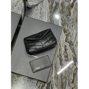 Ysl PUFFER small pouch in leather 19 X 9,5 X 2,5 CM Bags