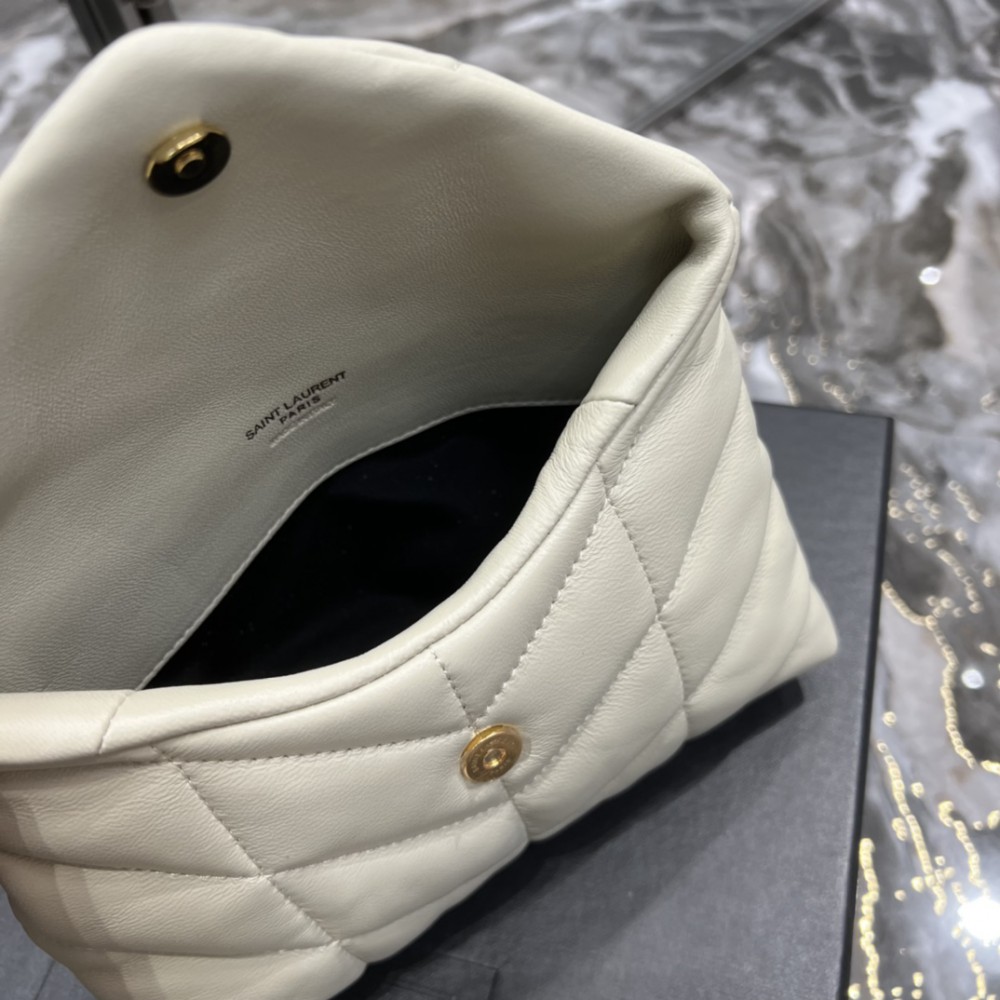 Ysl PUFFER small pouch in leather 19 X 9,5 X 2,5 CM Bags