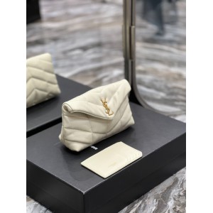 Ysl PUFFER small pouch in leather 19 X 9,5 X 2,5 CM Bags