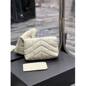 Ysl PUFFER small pouch in leather 19 X 9,5 X 2,5 CM Bags