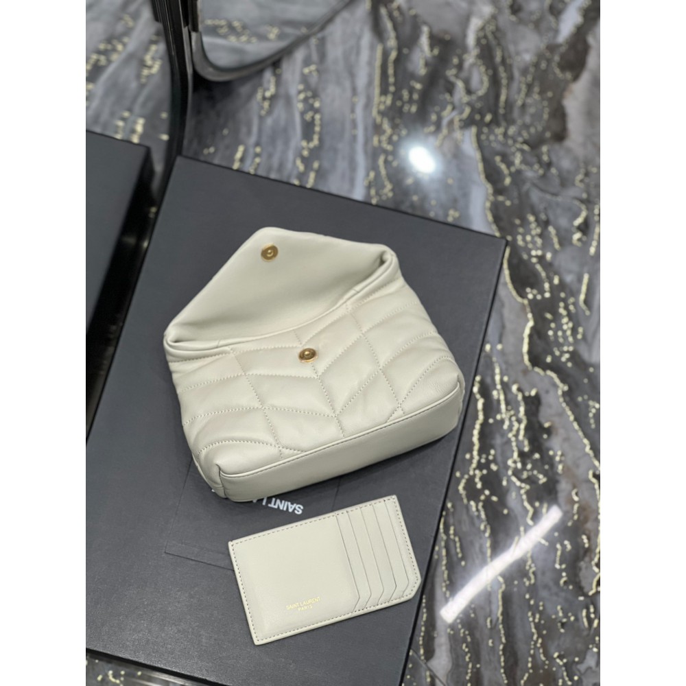 Ysl PUFFER small pouch in leather 19 X 9,5 X 2,5 CM Bags