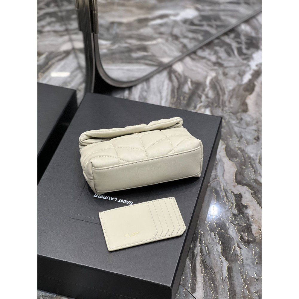 Ysl PUFFER small pouch in leather 19 X 9,5 X 2,5 CM Bags