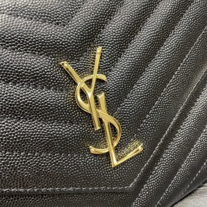 Ysl cassandre matelassé leather clutch 21x16cm Bags