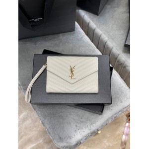 Ysl cassandre matelassé leather clutch 21x16cm Bags