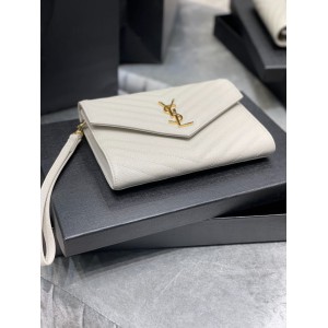 Ysl cassandre matelassé leather clutch 21x16cm Bags