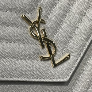 Ysl cassandre matelassé leather clutch 21x16cm Bags