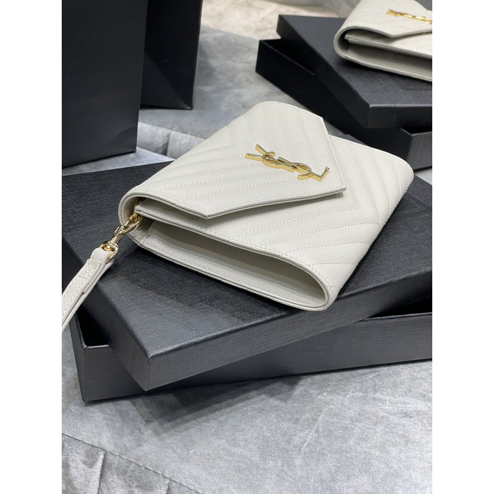 Ysl cassandre matelassé leather clutch 21x16cm Bags