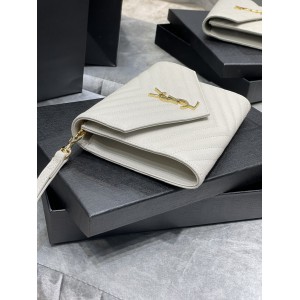 Ysl cassandre matelassé leather clutch 21x16cm Bags