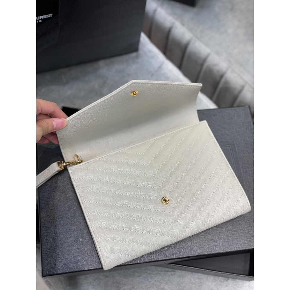 Ysl cassandre matelassé leather clutch 21x16cm Bags