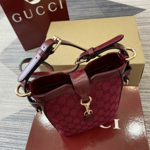 GG mini bucket shoulder bag 16X19.5X5.5CM 782919 Bags