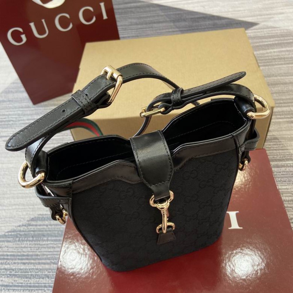 GG mini bucket shoulder bag 16X19.5X5.5CM 782919 Bags