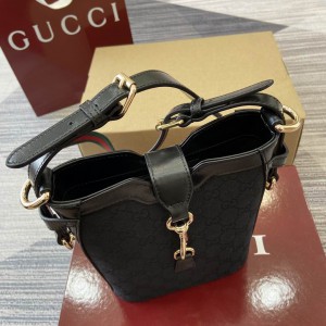 GG mini bucket shoulder bag 16X19.5X5.5CM 782919 Bags