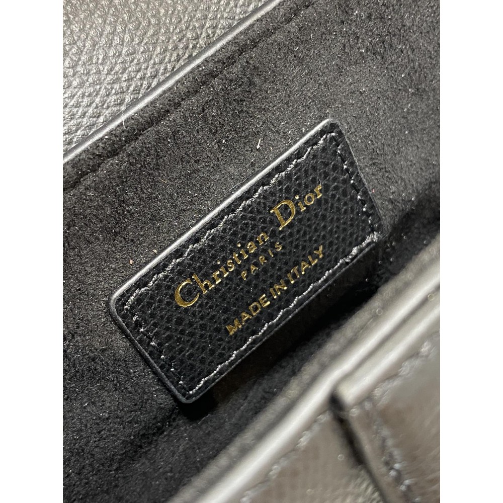 Dior saddle bag mini size 19 x 15 x 6 cm grained calfskin Bags