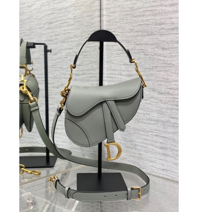 Dior saddle bag mini size 19 x 15 x 6 cm grained calfskin