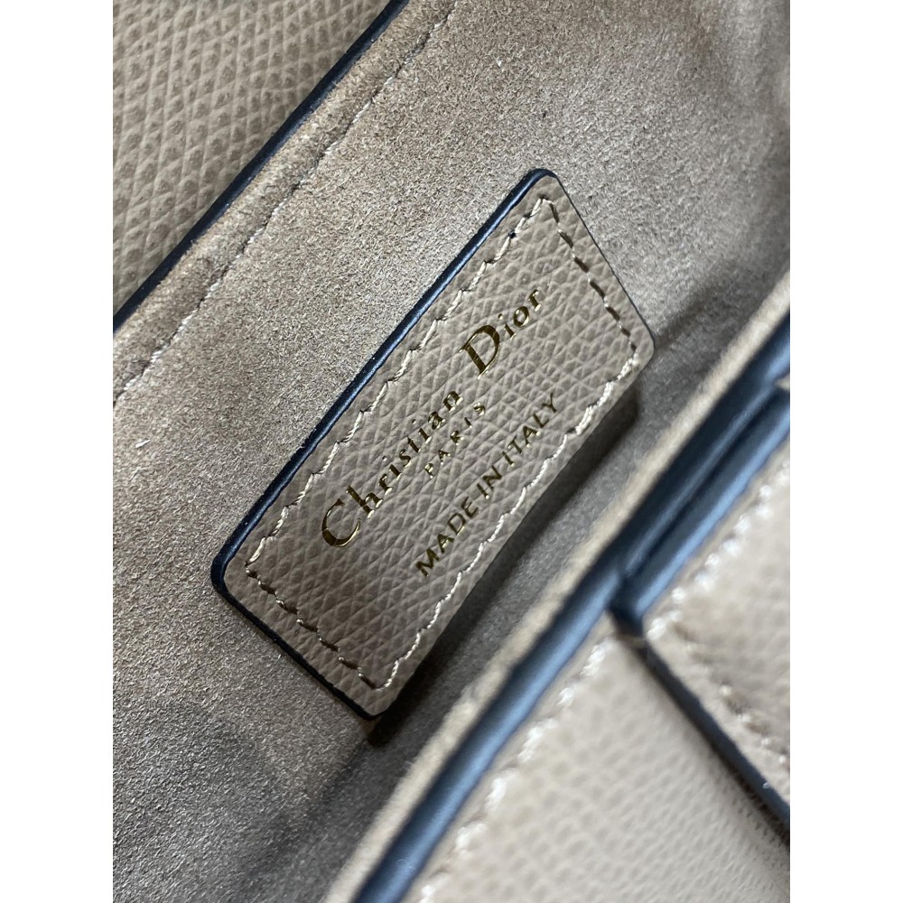 Dior saddle bag mini size 19 x 15 x 6 cm grained calfskin Bags