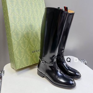 Gucci boots polished leather 35-42 Shoes