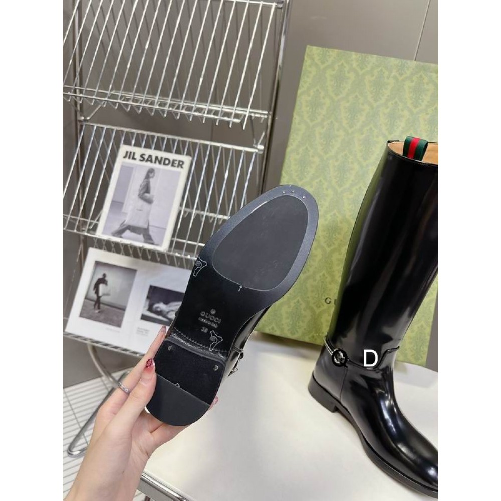 Gucci boots polished leather 35-42 Shoes