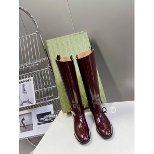 Gucci boots polished leather 35-42 Shoes