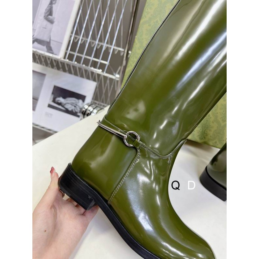 Gucci boots polished leather 35-42 Shoes