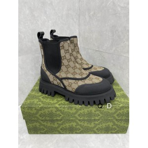 Gucci GG canvas boots Herren leather 35-42 Shoes