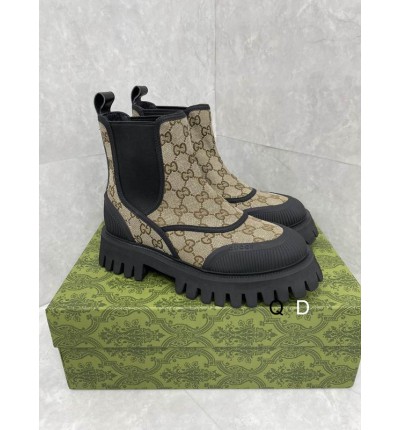 Gucci GG canvas boots Herren leather 35-42