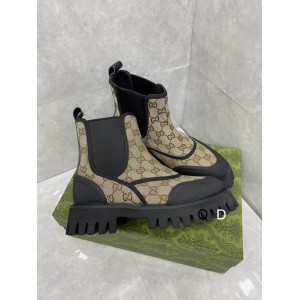 Gucci GG canvas boots Herren leather 35-42 Shoes