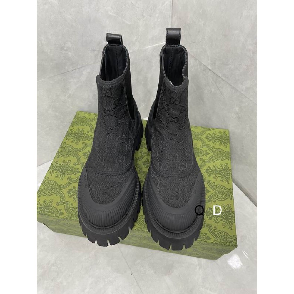 Gucci GG canvas boots Herren leather 35-42 Shoes