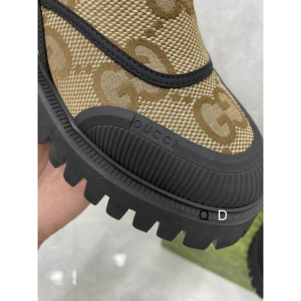 Gucci GG canvas boots Herren leather 35-42 Shoes