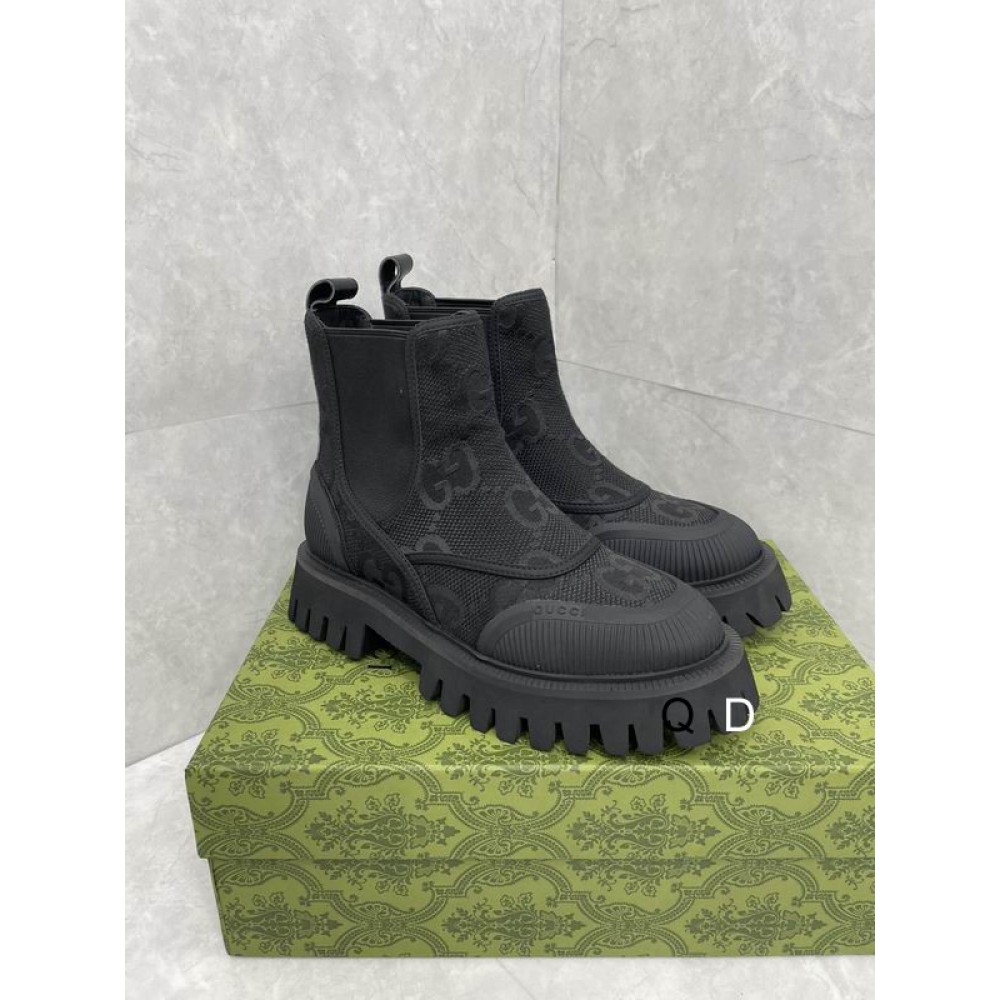 Gucci GG canvas boots Herren leather 35-42 Shoes