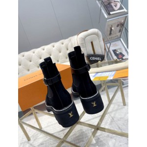 LV Beaubourg Ankle Boot suede leather 100% 35-42 