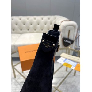 LV Beaubourg Ankle Boot suede leather 100% 35-42 