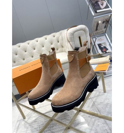 LV Beaubourg Ankle Boot suede leather 100% 35-42