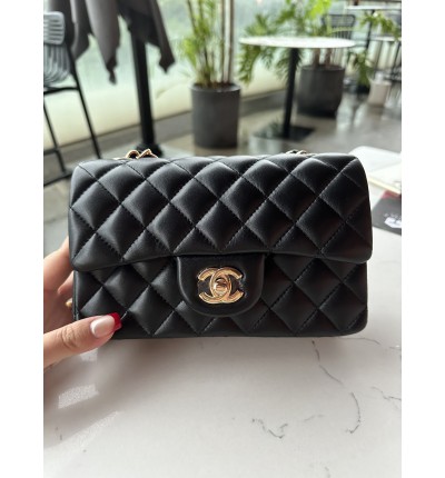 Chanel flap bag mini rectangular 20x12x6cm