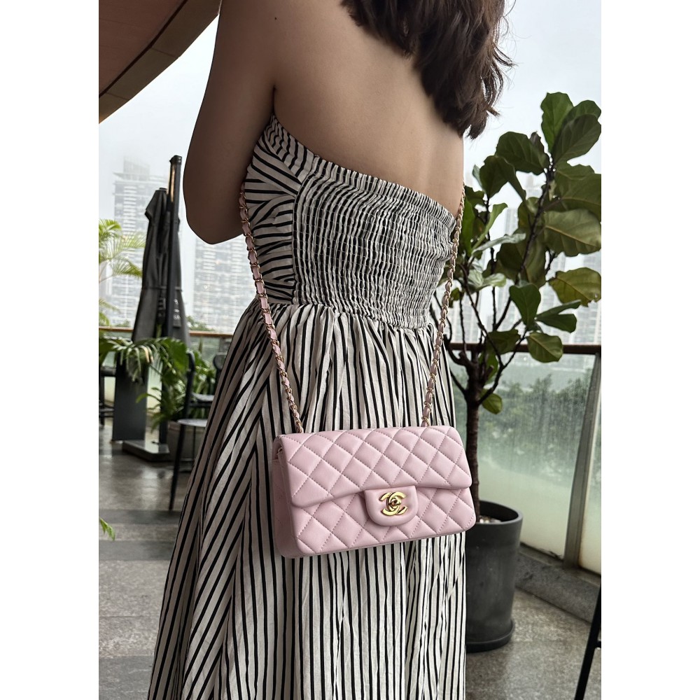 Chanel flap bag mini rectangular 20x12x6cm Bags