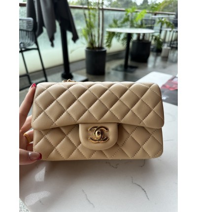 Chanel flap bag mini rectangular 20x12x6cm