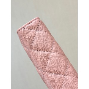 Chanel flap wallet leather 100% 19.5×10×3cm Accesories