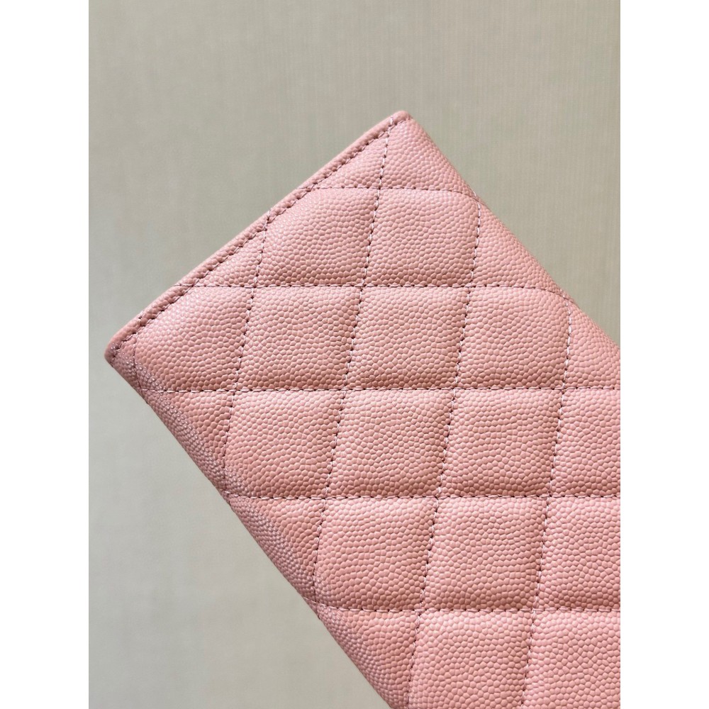 Chanel flap wallet leather 100% 19.5×10×3cm Accesories