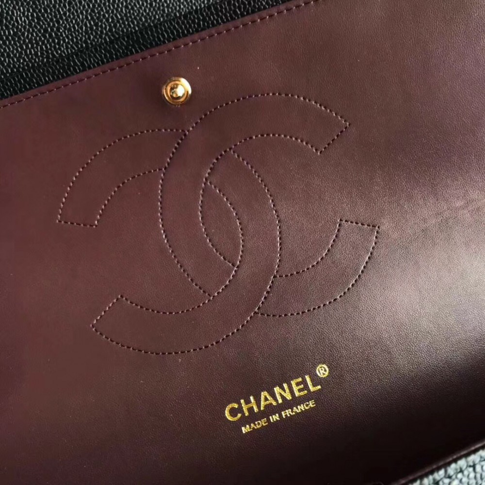 Chanel flap bag maxi 34 x 24 x 12 cm real leather 100% Bags
