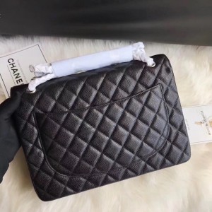 Chanel flap bag maxi 34 x 24 x 12 cm real leather 100% Bags