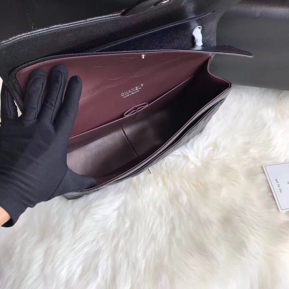 Chanel flap bag maxi 34 x 24 x 12 cm real leather 100% Bags