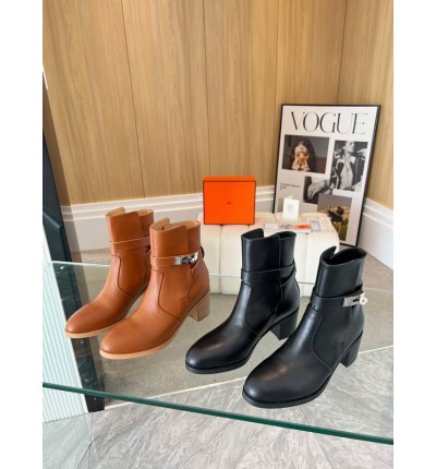 Hermes leather boots 35-42