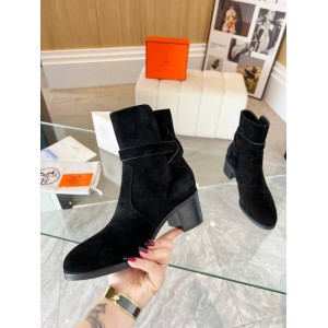 Hermes suede leather boots 35-42 Shoes
