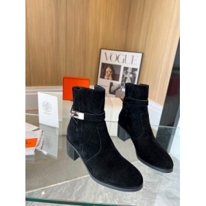 Hermes suede leather boots 35-42 Shoes