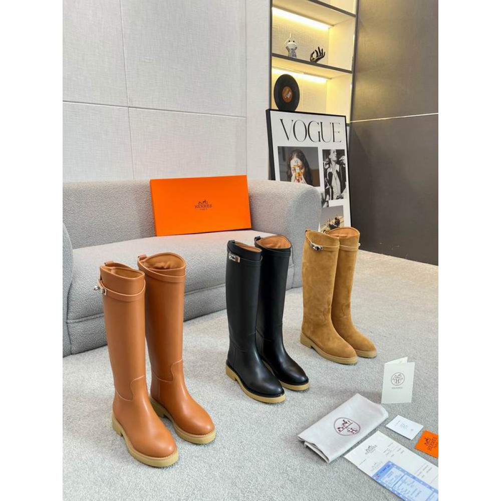 Hermes leather boots 35-42 Shoes