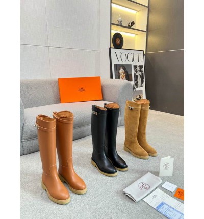 Hermes leather boots 35-42